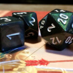 poly dice used in RPGs