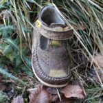 worn child's shoe